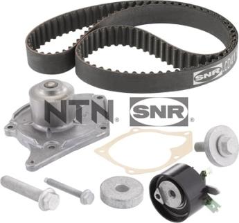 SNR KDP455.581 - Pompa acqua + Kit cinghie dentate autozon.pro