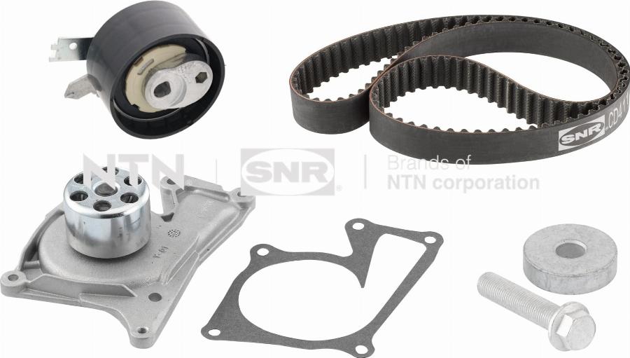 SNR KDP455.650 - Pompa acqua + Kit cinghie dentate autozon.pro