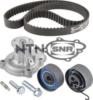 SNR KDP453.300 - Pompa acqua + Kit cinghie dentate autozon.pro