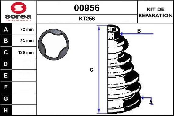 SNRA 00956 - Cuffia, Semiasse autozon.pro