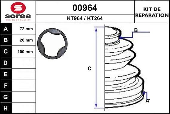 SNRA 00964 - Cuffia, Semiasse autozon.pro