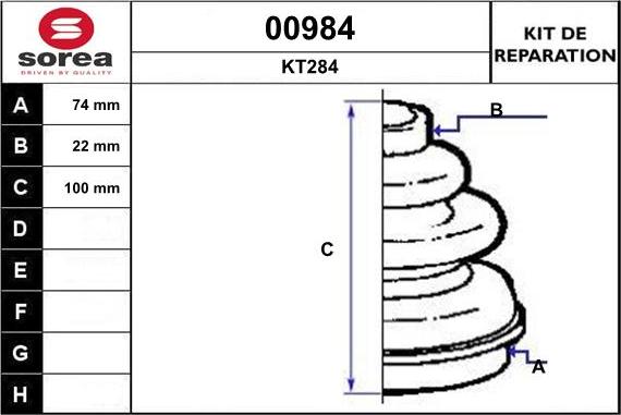 SNRA 00984 - Cuffia, Semiasse autozon.pro