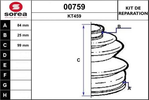 SNRA 00759 - Cuffia, Semiasse autozon.pro