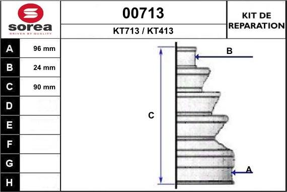 SNRA 00713 - Cuffia, Semiasse autozon.pro