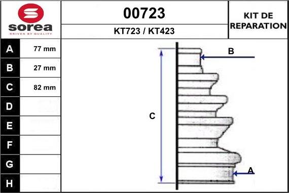 SNRA 00723 - Cuffia, Semiasse autozon.pro