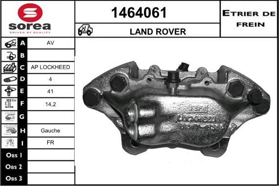 SNRA 1464061 - Pinza freno autozon.pro