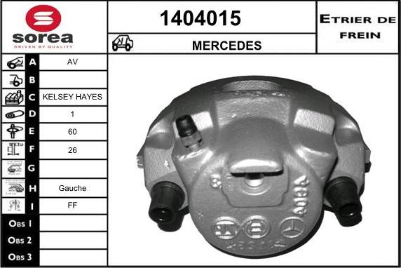 SNRA 1404015 - Pinza freno autozon.pro