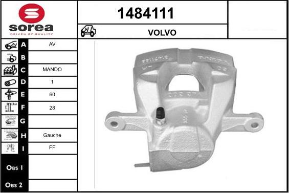 SNRA 1484111 - Pinza freno autozon.pro