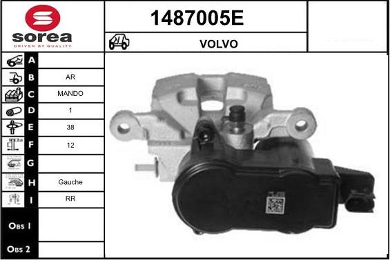 SNRA 1487005E - Pinza freno autozon.pro