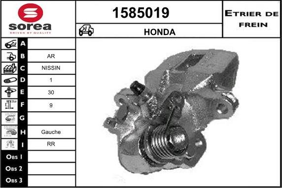 SNRA 1585019 - Pinza freno autozon.pro