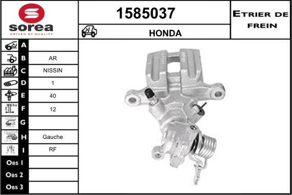 SNRA 1585037 - Pinza freno autozon.pro