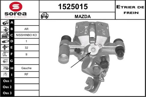 SNRA 1525015 - Pinza freno autozon.pro