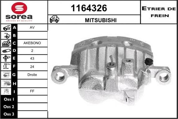 SNRA 1164326 - Pinza freno autozon.pro