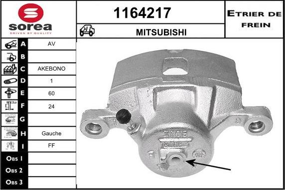 SNRA 1164217 - Pinza freno autozon.pro