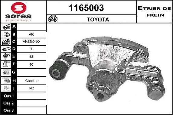 SNRA 1165003 - Pinza freno autozon.pro