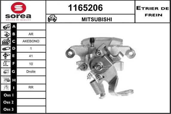 SNRA 1165206 - Pinza freno autozon.pro