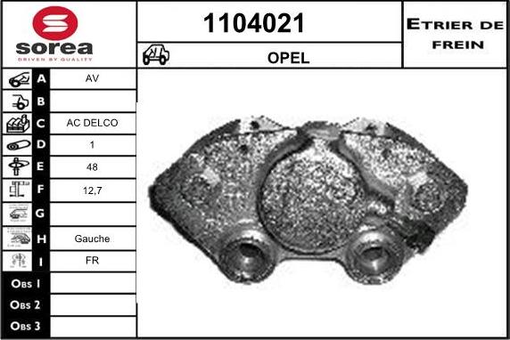 SNRA 1104021 - Pinza freno autozon.pro