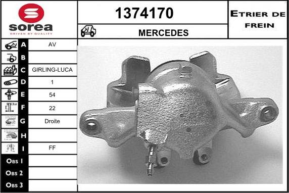 SNRA 1374170 - Pinza freno autozon.pro