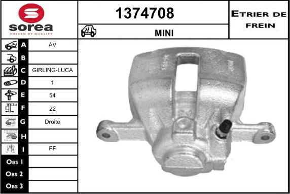 SNRA 1374708 - Pinza freno autozon.pro