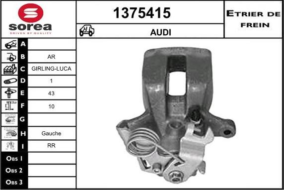 SNRA 1375415 - Pinza freno autozon.pro