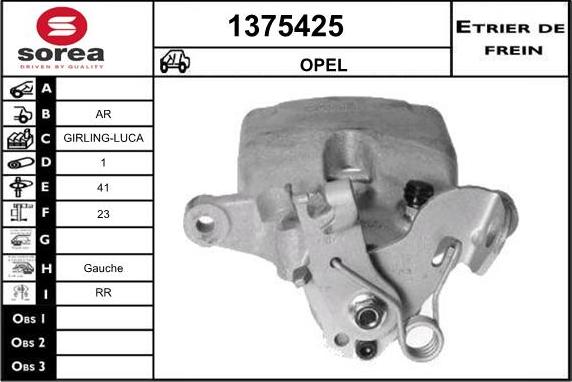 SNRA 1375425 - Pinza freno autozon.pro