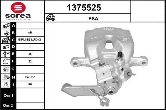 SNRA 1375525 - Pinza freno autozon.pro