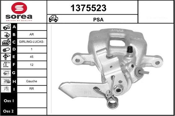 SNRA 1375523 - Pinza freno autozon.pro