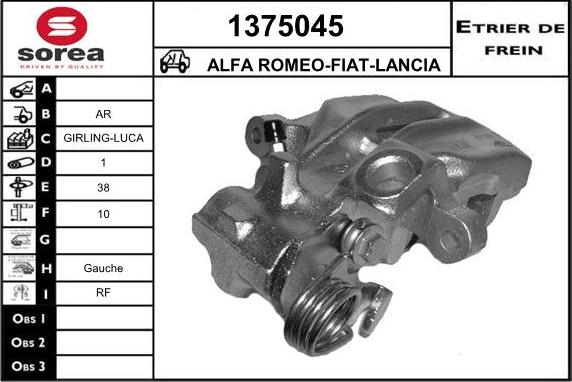 SNRA 1375045 - Pinza freno autozon.pro