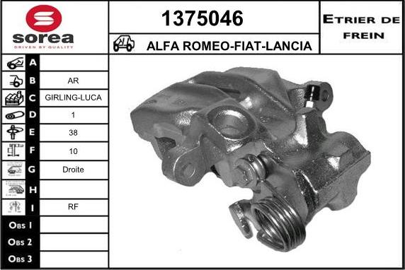 SNRA 1375046 - Pinza freno autozon.pro