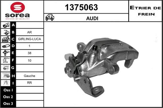 SNRA 1375063 - Pinza freno autozon.pro