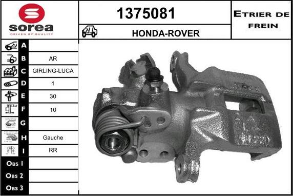 SNRA 1375081 - Pinza freno autozon.pro