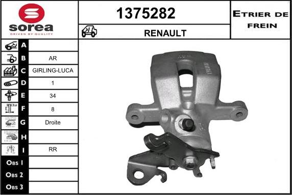 SNRA 1375282 - Pinza freno autozon.pro