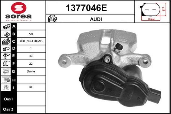 SNRA 1377046E - Pinza freno autozon.pro