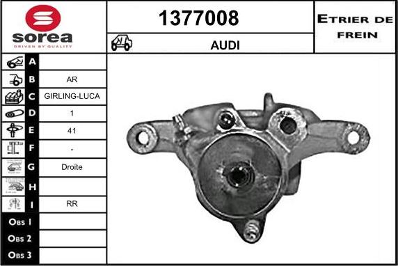 SNRA 1377008 - Pinza freno autozon.pro