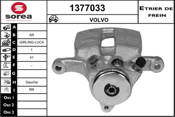 SNRA 1377033 - Pinza freno autozon.pro