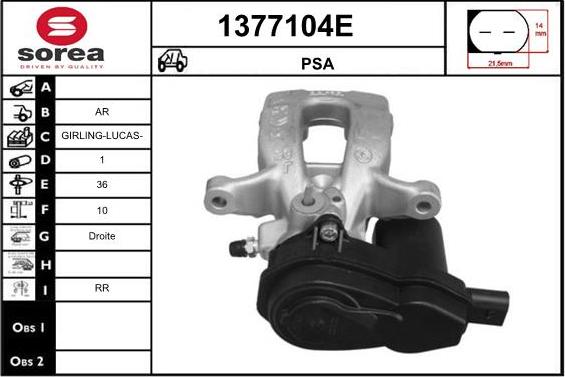 SNRA 1377104E - Pinza freno autozon.pro