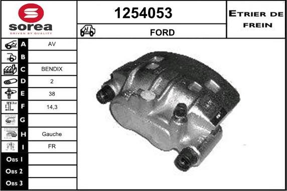 SNRA 1254053 - Pinza freno autozon.pro