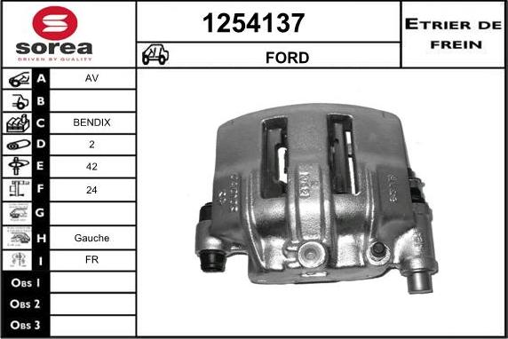 SNRA 1254137 - Pinza freno autozon.pro