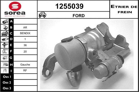 SNRA 1255039 - Pinza freno autozon.pro