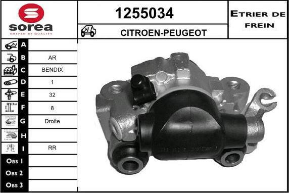 SNRA 1255034 - Pinza freno autozon.pro