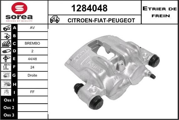 SNRA 1284048 - Pinza freno autozon.pro