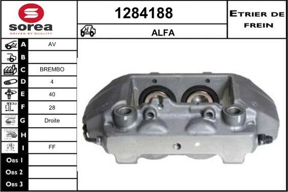 SNRA 1284188 - Pinza freno autozon.pro