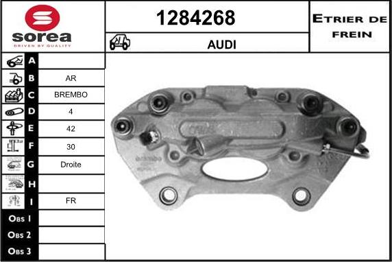 SNRA 1284268 - Pinza freno autozon.pro