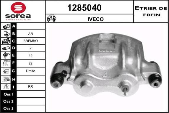 SNRA 1285040 - Pinza freno autozon.pro