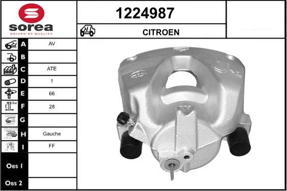 SNRA 1224987 - Pinza freno autozon.pro