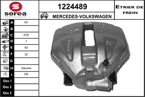 SNRA 1224489 - Pinza freno autozon.pro