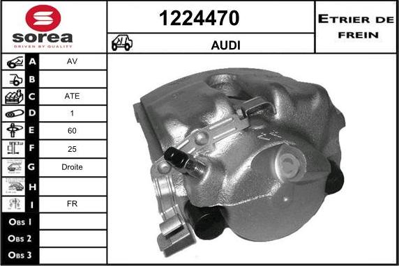 SNRA 1224470 - Pinza freno autozon.pro