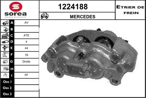 SNRA 1224188 - Pinza freno autozon.pro