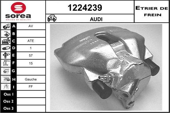 SNRA 1224239 - Pinza freno autozon.pro