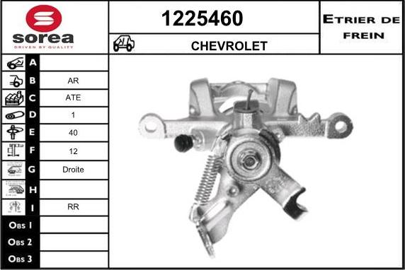 SNRA 1225460 - Pinza freno autozon.pro